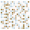Shelf Liner, Adhesive, Polka Blue, 18-In. x 9-Ft.
