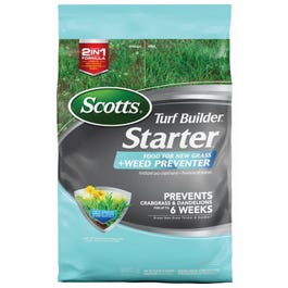 Turf Builder Starter Fertilizer Plus Weed Preventer, 21-22-4, 5,000-Sq. Ft. Coverage