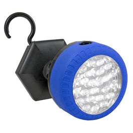 Work Light, Pivot, 24 LED, Batteries Included