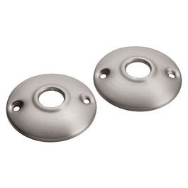 Solid Brass Replacement Rosette, Satin Nickel, 2-Pack