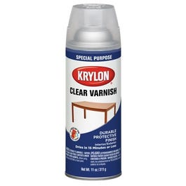 Varnish Spray, Gloss Clear, 12-oz.