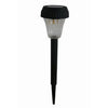 Solar Pathway Stake Light, Black Plastic