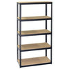 Shelving Unit, 5 Shelves, Steel, 15 x 30 x 60-In.