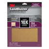 Sandblaster Sandpaper, 9-In. x 11-In., 150 Grit, 4-Pk