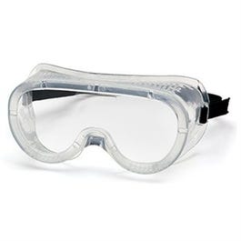 Safety Goggle, Perforated, Anti-Fog, Clear