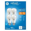Refresh LED HD Light Bulbs, Daylight, 6-Watts, 4-Pk.
