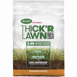 Turf Builder Thick 'R Lawn Bermuda Grass Seed & Fertilizer, 40-Lbs.