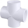 Genova Products PVC SCH 40 Fittings Cross