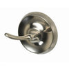 Rounded Robe Hook, Brushed Nickel