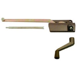 Wood Casement Window Operator, Left-Hand, Bronze-Finish