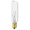 Tubular Light Bulb, Clear, 130V, 15-Watts
