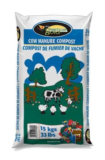 Greenhouse Gold Cow Manure Compost