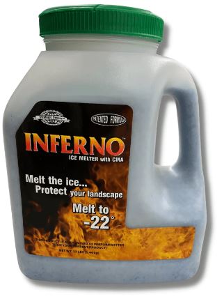 Inferno Ice Melt - Fast-Acting - Eco And Pet Friendly -22 °F Deicer