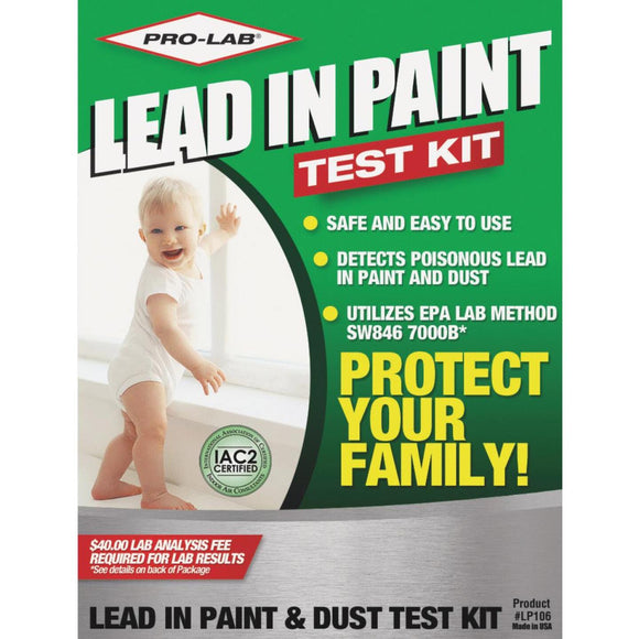 Pro Lab Dust Wipes Lead Test Kit