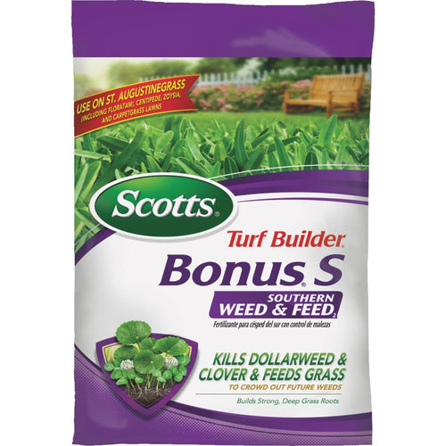 Scotts Turf Builder Bonus S Southern Weed & Feed 33.39 Lb. 10,000 Sq. Ft. 29-0-10 Lawn Fertilizer with Weed Killer