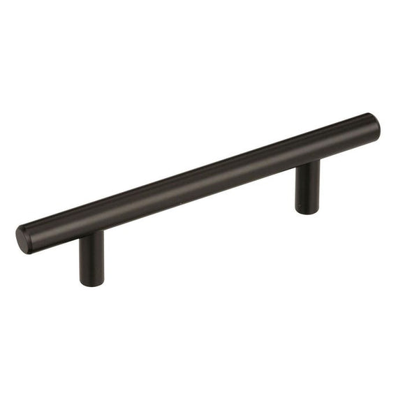 Amerock BP40516BBR Bar Pulls Collection Pull (3-3/4 in. (96mm) Pull, Black Bronze, BP40516BBR)