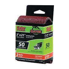 Gator Aluminum Oxide Sanding Belts