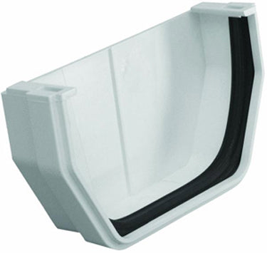 Raingo RW102 Outside End Cap White Vinyl