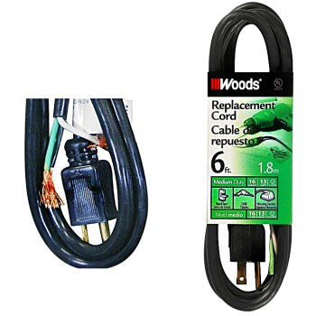 Coleman Cable 09706 Power Cord Replacement