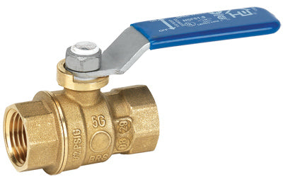 ProLine Full Port Ball Valve, Lead Free, Forged Brass, 3/8 In. FPT
