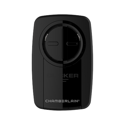 Chamberlain Original Clicker 2-Button Black Universal Garage Door Remote Control