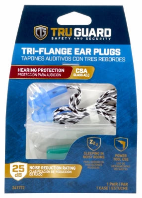 TruGuard Tri-Flange Ear Plugs