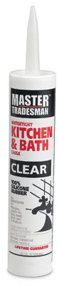 Momentive Kitchen & Bath Caulk Clear