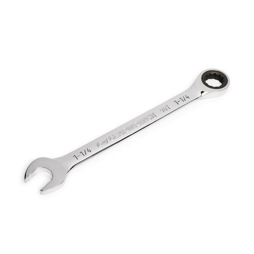GearWrench 1-1/4 90-Tooth 12 Point Ratcheting Combination Wrench