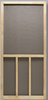 Precision Screen & Security Products Aspen Economy Wood Screen Door (30 x 80-1/2)