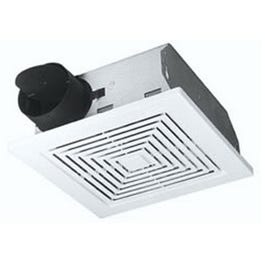 Bathroom Exhaust Fan, 60 CFM, 5.5 Sones, 9.25 x 9-In.