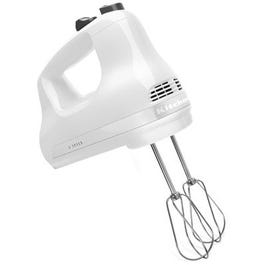 Hand Mixer, 5-Speed, White