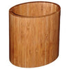 Kitchen Utensil Holder, Oval, Bamboo