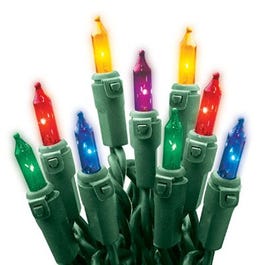 Christmas Mini Light Set, Multi-Color, 35-Ct.