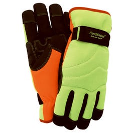 Hi-Vis Winter Gloves, Large