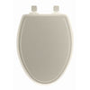 Mayfair Elongated Molded Wood Toilet Seat, Whisper-Close(TM) Easy-Clean & Change(TM) Hinge, STA-TITE(TM), Biscuit