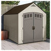 Covington Storage Shed, Resin, Reinforced Floor, 7 x 10-Ft.