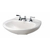 Alto IV Lavatory Pedestal Sink Basin, White, 20-1/2 x 12-3/8-In.