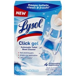 Click Gel Automatic Toilet Bowl Cleaner, 4-Ct.