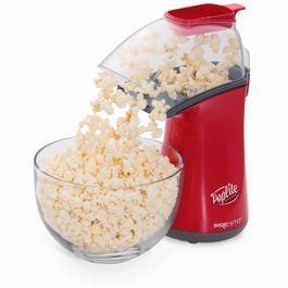 Poplite Hot Air Popper, Red, 18-Cup