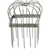 Gutter Downspout Strainer Basket, Square, Galvanized, 3-In.