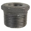 B & K Industries Black Hex Bushing 150# Malleable Iron Threaded Fittings 2 1/2 x 2