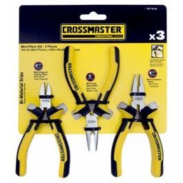 Mini Pliers Set, 3-Pc.