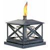 Petite Lantern Table Torch, Metal, 5.5-In.