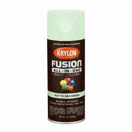 Fusion All-In-One Spray Paint + Primer, Matte Sea Green, 12-oz.