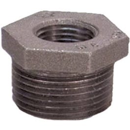 Pipe Fitting, Black Hex Reducing Bushing, 1-1/4 x 1-In.