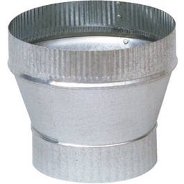 Galvanized Taper Increaser, 6 x 8-In., 24-Gauge