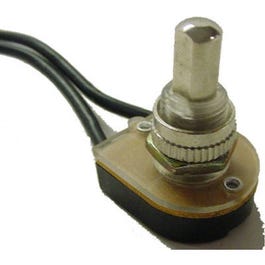 Push Button Switch, Nickel Plated