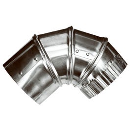 Adjustable Duct Elbow, Aluminum, 4-In.