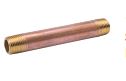 B & K Industries 1/2 Diameter Nipples Schedule 40 Red Brass 1/2 x 2 1/2