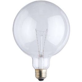 Light Bulb, Vanity Globe, Clear, 720 Lumens, 60-Watts